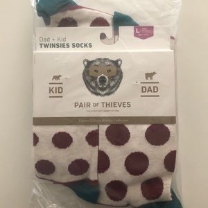 Pair of Theives Dad & Kid Twinsies Socks